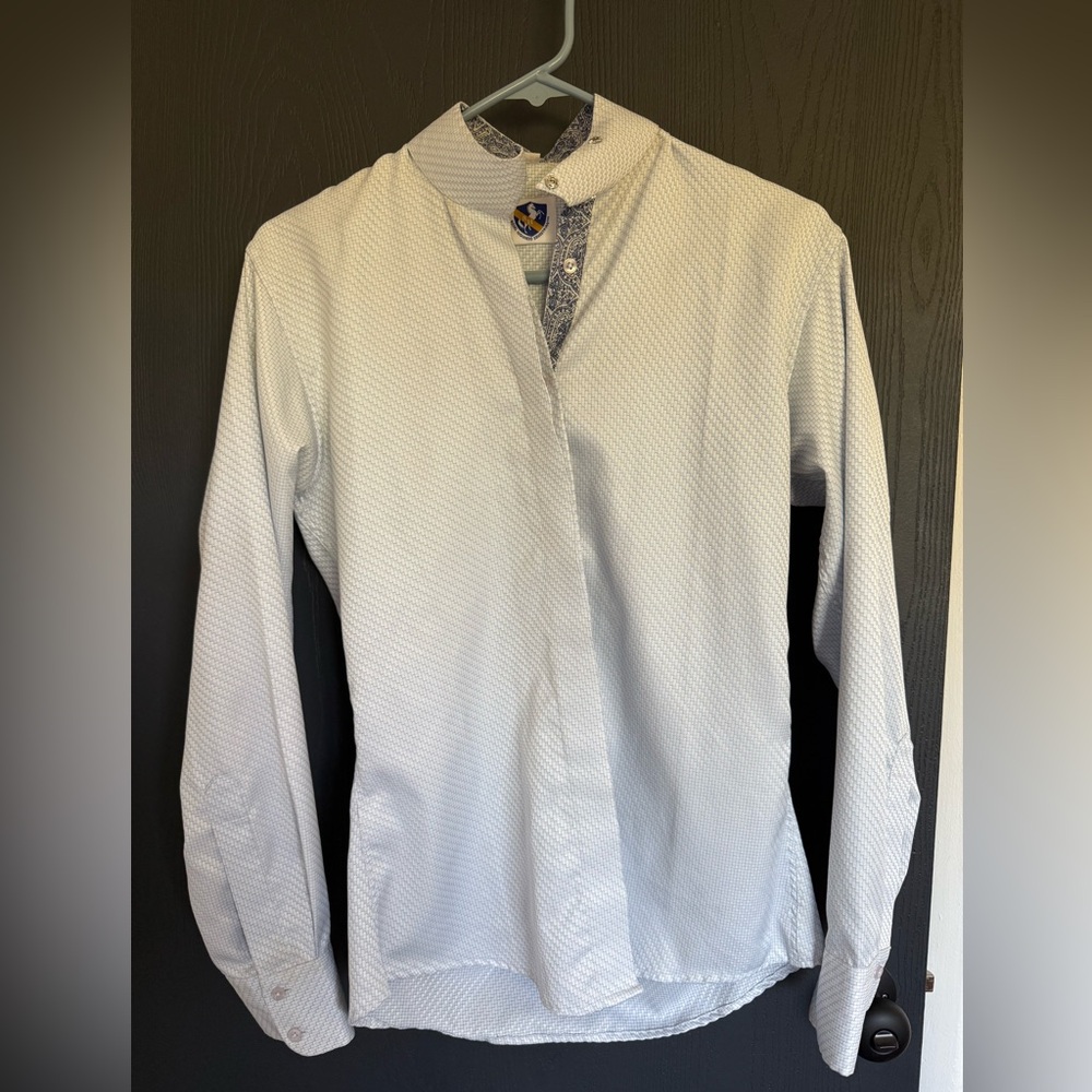 Light Blue Equestrian Show Shirt 34